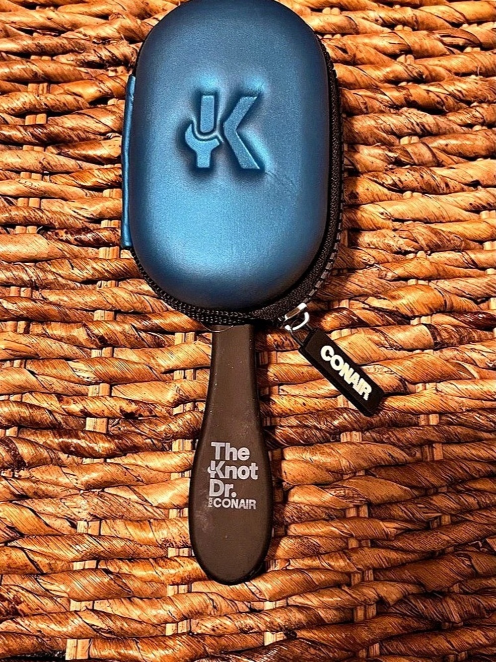The Knot Dr. Detangling Brush with Travel Case in